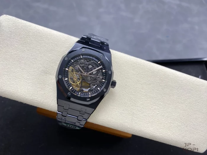 オーデマピゲ ロイヤルオーク 15416CE.OO.1225CE.01｜ブラックセラミック スケルトン 41MM【THB製】 - 画像 (5)
