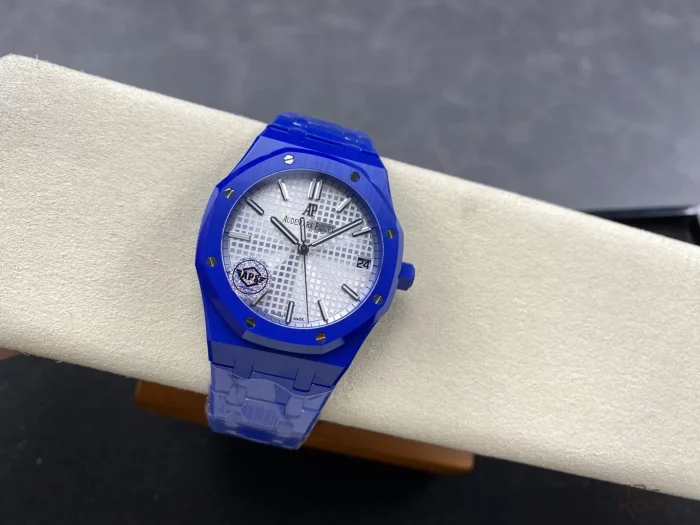 オーデマ・ピゲ ロイヤルオーク 15500 ブルーセラミック シルバー 【APS工場出品】 - 画像 (5)