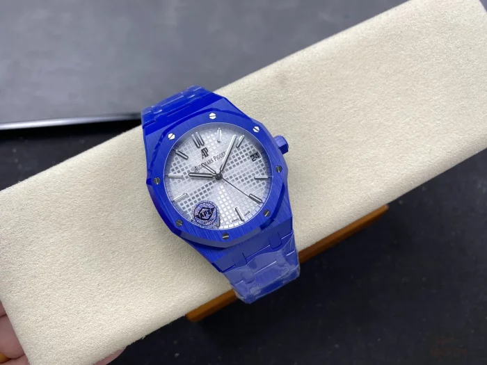 オーデマ・ピゲ ロイヤルオーク 15500 ブルーセラミック シルバー 【APS工場出品】 - 画像 (4)