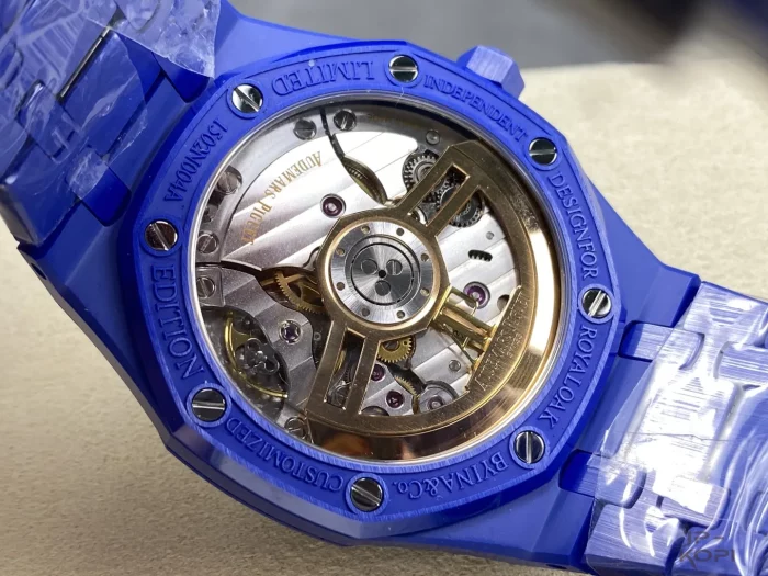 オーデマ・ピゲ ロイヤルオーク 15500 ブルーセラミック シルバー 【APS工場出品】 - 画像 (8)
