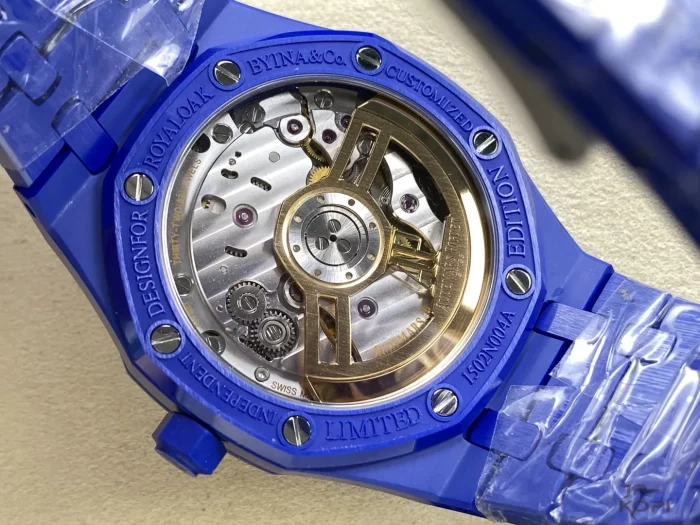 オーデマ・ピゲ ロイヤルオーク 15500 ブルーセラミック ダイアルブルー 【APS工場出品】 - 画像 (7)
