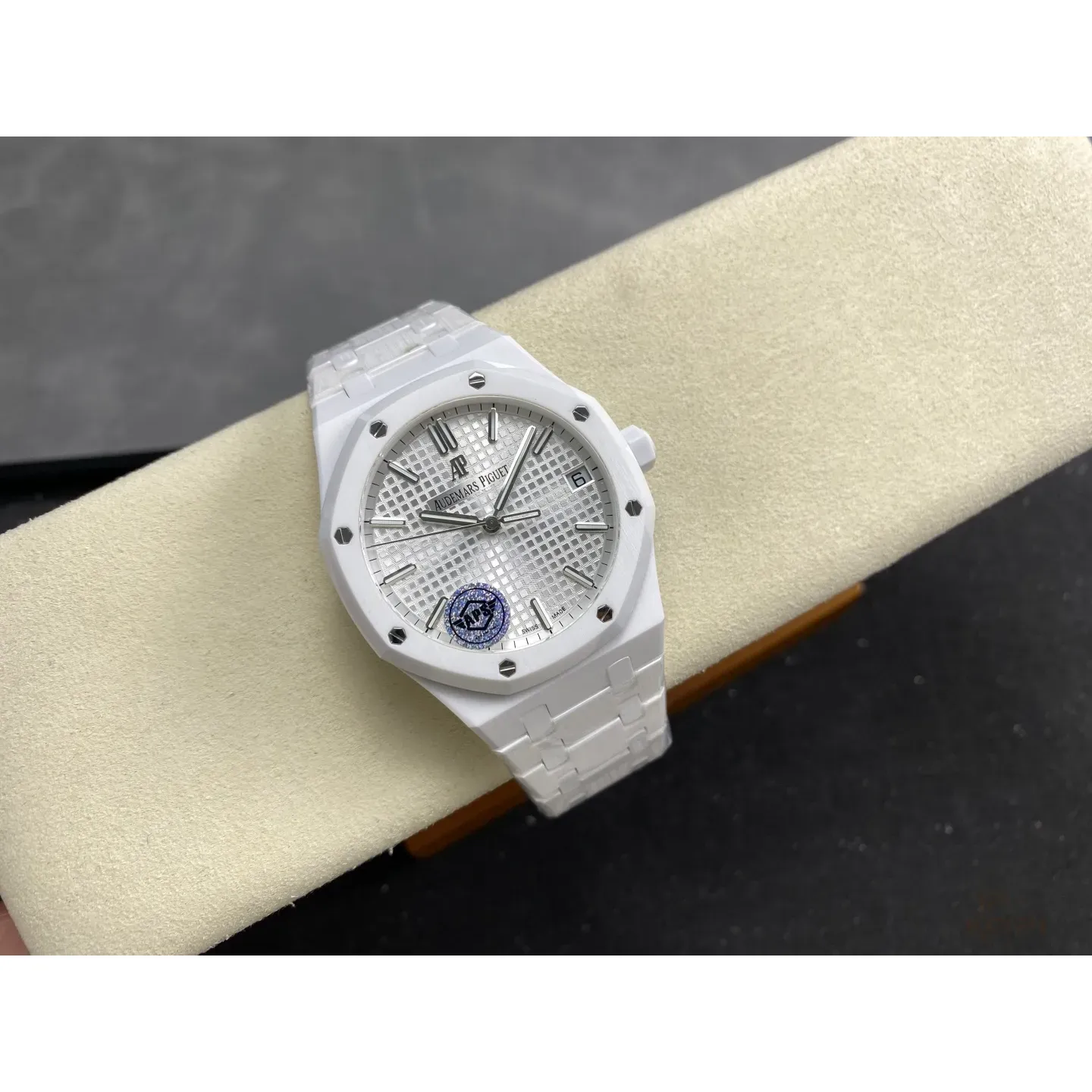 オーデマ・ピゲ ロイヤルオーク 15500 ホワイトセラミック ダイアルシルバー 【APS工場出品】 - 画像 (5)