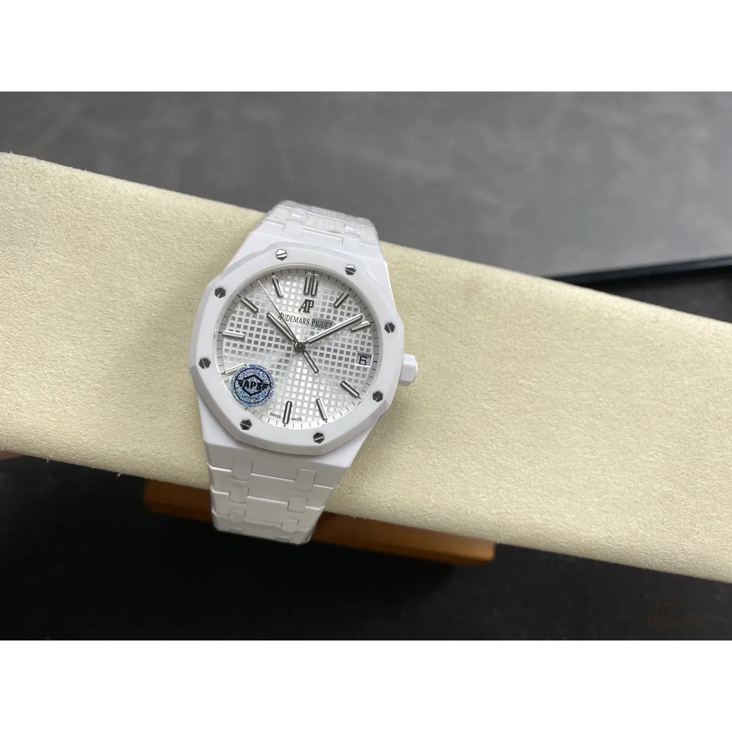 オーデマ・ピゲ ロイヤルオーク 15500 ホワイトセラミック ダイアルシルバー 【APS工場出品】 - 画像 (6)