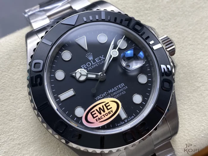 ロレックス ヨットマスター 42 226627｜ブラックダイアル＆チタン 42MM 【EWE製】 - 画像 (2)