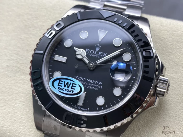 ロレックス ヨットマスター 42 226627｜ブラックダイアル＆チタン 42MM 【EWE製】 - 画像 (3)