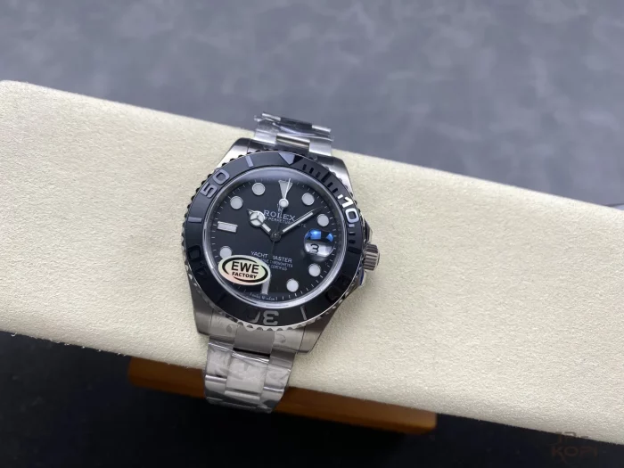 ロレックス ヨットマスター 42 226627｜ブラックダイアル＆チタン 42MM 【EWE製】 - 画像 (5)