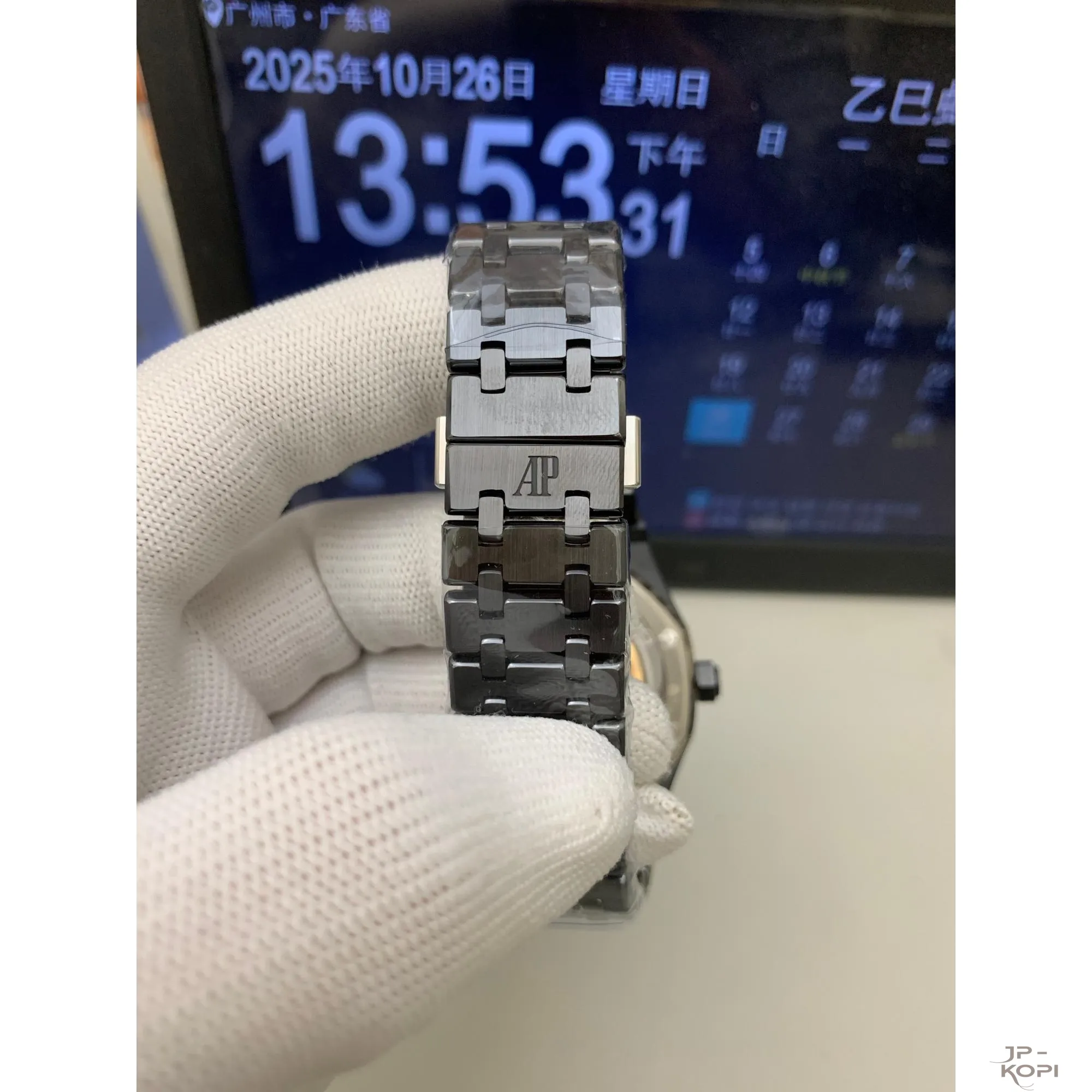 オーデマピゲ ロイヤルオーク 15416CE.OO.1225CE.01|ブラックセラミック スケルトン 41MM【THB製】 - 画像 (9)