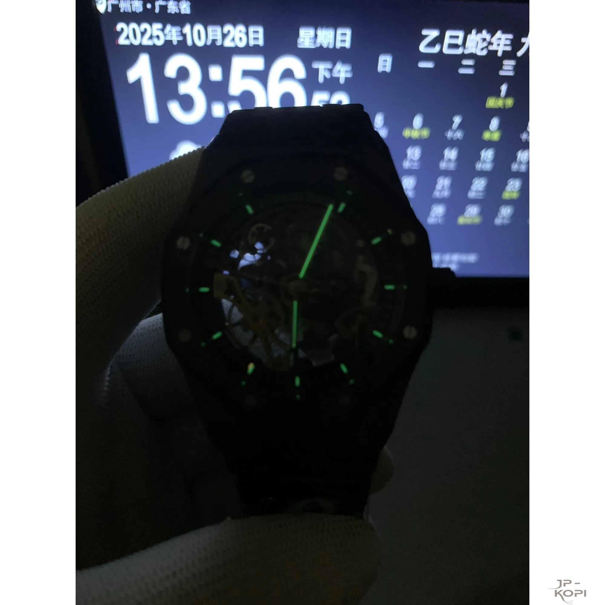 オーデマピゲ ロイヤルオーク 15416CE.OO.1225CE.01|ブラックセラミック スケルトン 41MM【THB製】 - 画像 (10)