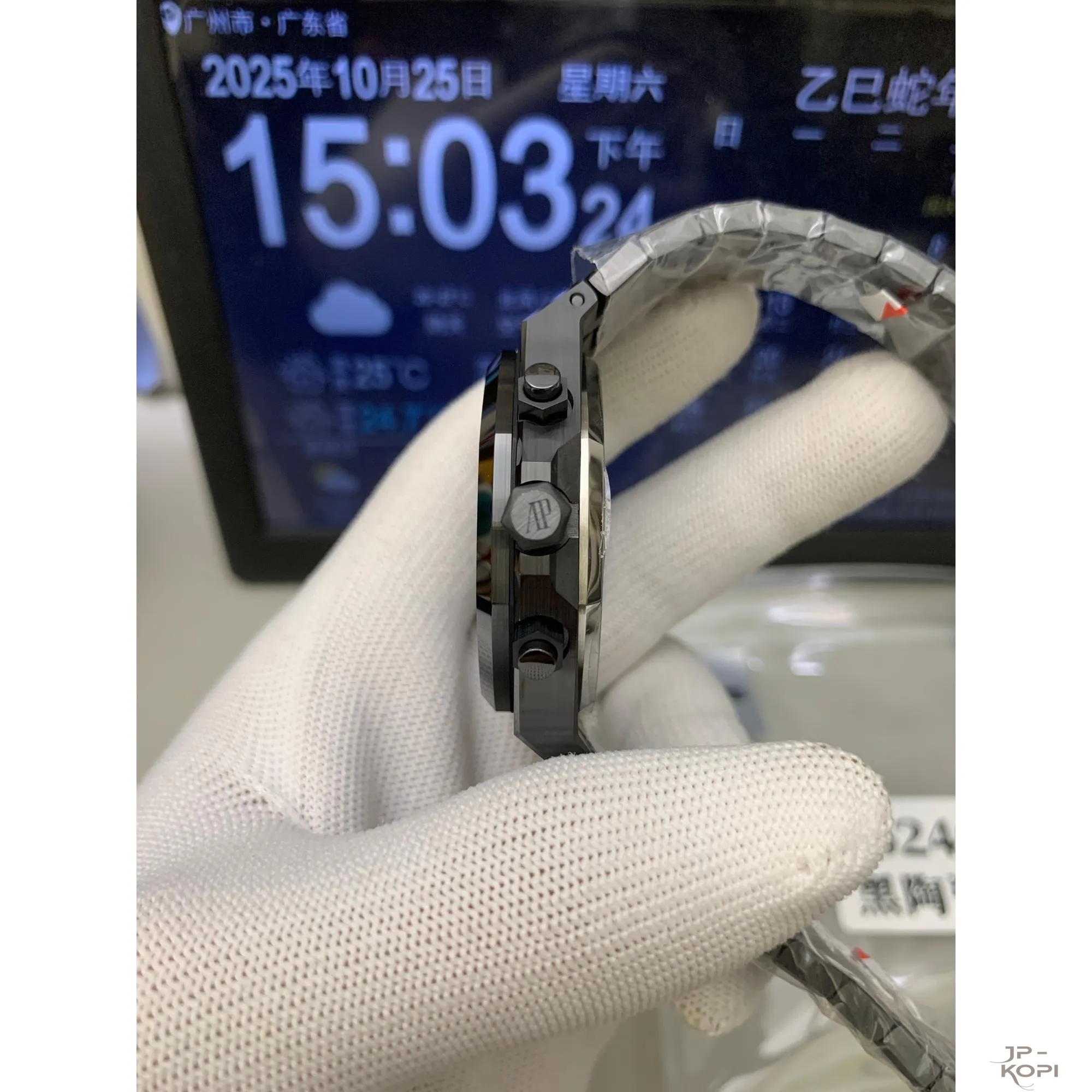 オーデマ・ピゲ ロイヤル オーク クロノグラフ 26240CE|ブラックダイアル セラミック【APS工場製高品質腕時計】 - 画像 (7)