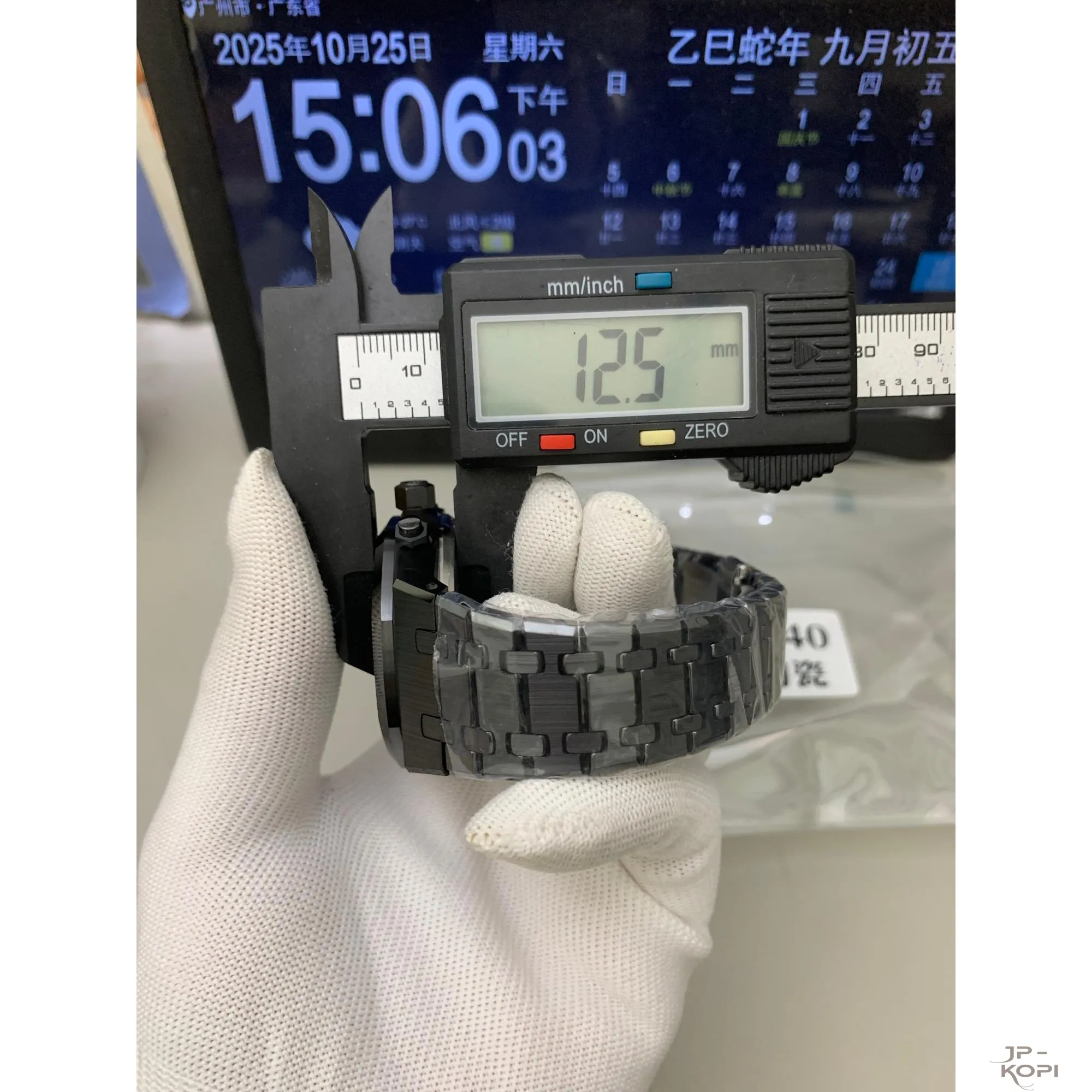 オーデマ・ピゲ ロイヤル オーク クロノグラフ 26240CE|ブラックダイアル セラミック【APS工場製高品質腕時計】 - 画像 (12)