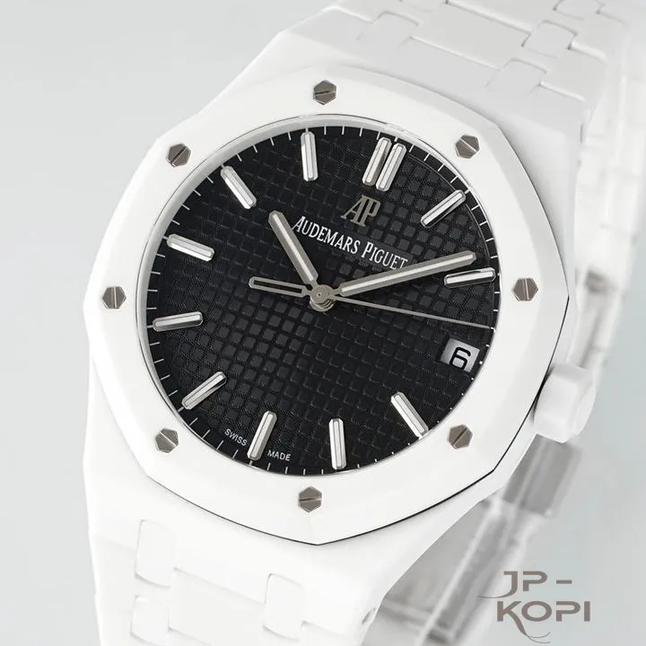 オーデマ・ピゲ ロイヤルオーク 15500 ホワイトセラミック ダイアルブラック 【APS工場出品】 - 画像 (4)