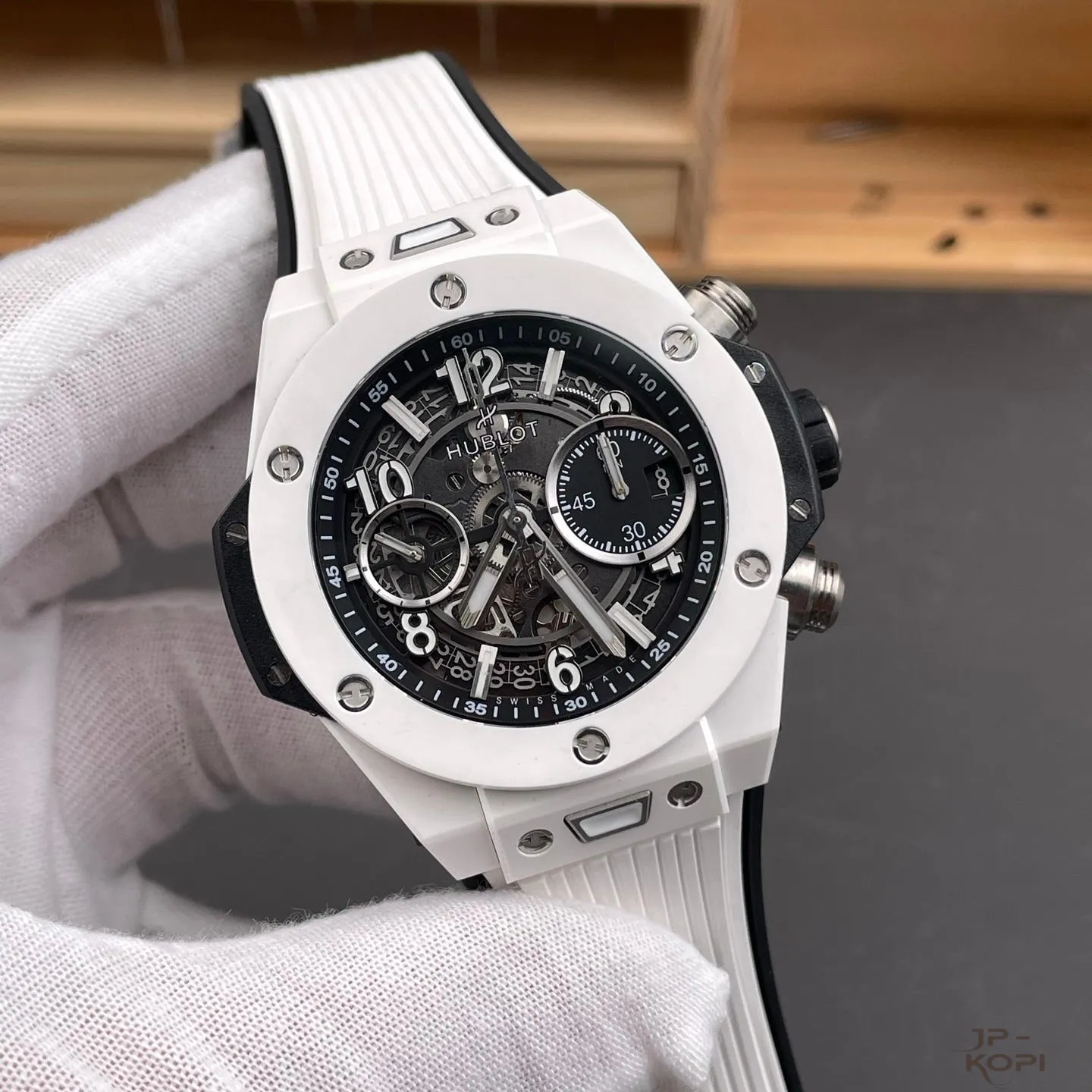 ウブロ ビッグバン ウニコ 441.CU.5910.RX|ホワイトセラミック 42MM【BBF製】 - 画像 (3)