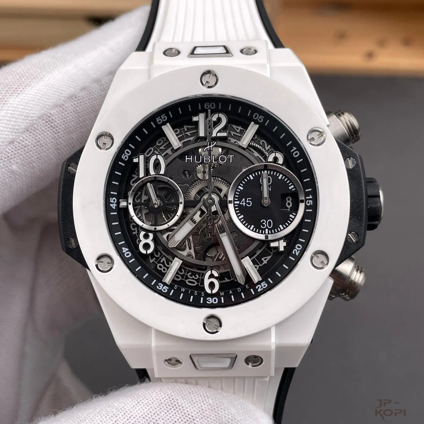 ウブロ ビッグバン ウニコ 441.CU.5910.RX|ホワイトセラミック 42MM【BBF製】 - 画像 (4)