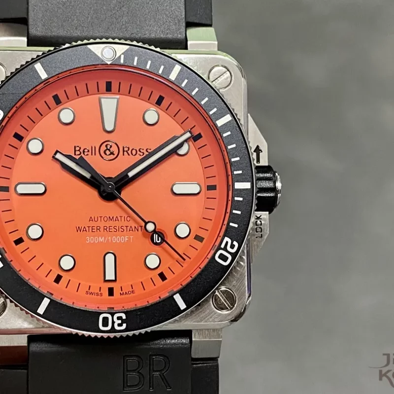ベル＆ロス BR0392-D-O-ST/SRB｜オレンジダイヤル ダイバーズ仕様 42mm【BR工場製】