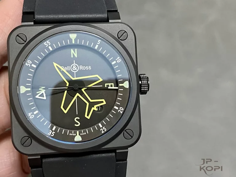 ベル＆ロス BR03A-CPS-CE/SRB｜ブラックダイヤル 41mm ジャイロコンパス【BR工場製】