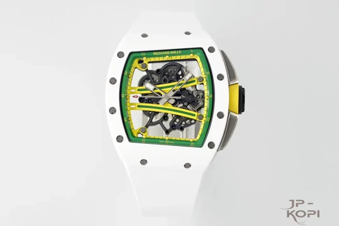 リシャール・ミル RM61-01 オートマティック｜ホワイトラバー×ホワイトセラミック×スケルトン文字盤【ZF製】