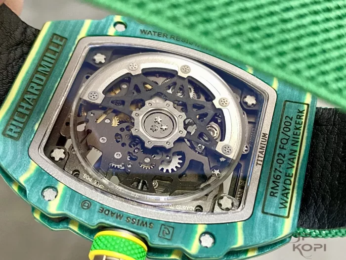 リシャール・ミル RM67-02 ウェイド・バンニーキルク | 南アフリカの国旗風デザイン 【スタム腕時計】 - 画像 (7)