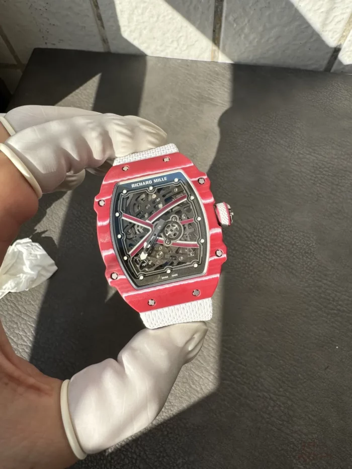 リシャール・ミル RM67-02 オートマティック ムタズ・エサ・バルシム・ハイジャンプ | カタールの国旗風デザイン 【スタム腕時計】 - 画像 (3)