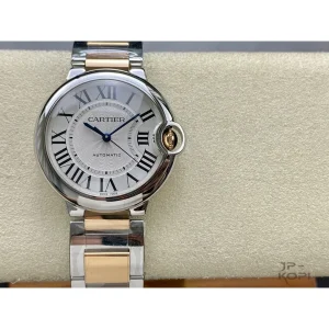 カルティエ バロンブルー W2BB0033｜36mm レディース ローズゴールドメッキ ステンレス【3K工場製】