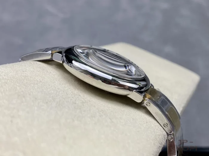 カルティエ バロンブルー W2BB0038｜36mm レディース イエローゴールドメッキ ステンレス【3K工場製】 - 画像 (6)