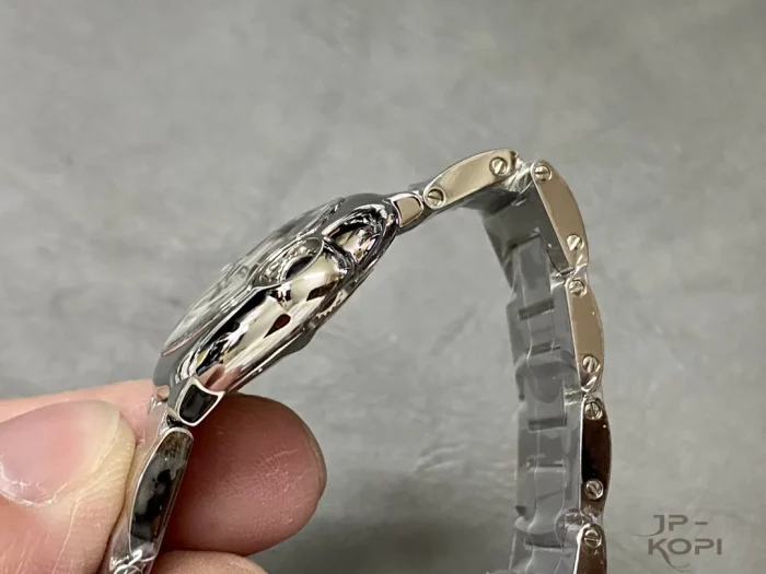 カルティエ バロンブルー WSBB0073｜28mm レディース クオーツ シルバー文字盤×スチール【AF工場製】 - 画像 (6)