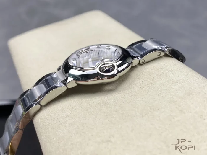 カルティエ バロンブルー W4BB0029｜28mm レディース クオーツ ダイヤ11P文字盤×スチール【AF工場製】 - 画像 (6)