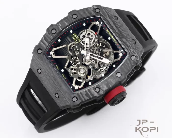 リシャール・ミル RM35-01｜カーボン×スケルトン×ブラックラバーベルト【NEW工場製】 - 画像 (3)