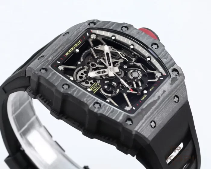 リシャール・ミル RM35-01｜カーボン×スケルトン×ブラックラバーベルト【NEW工場製】 - 画像 (9)