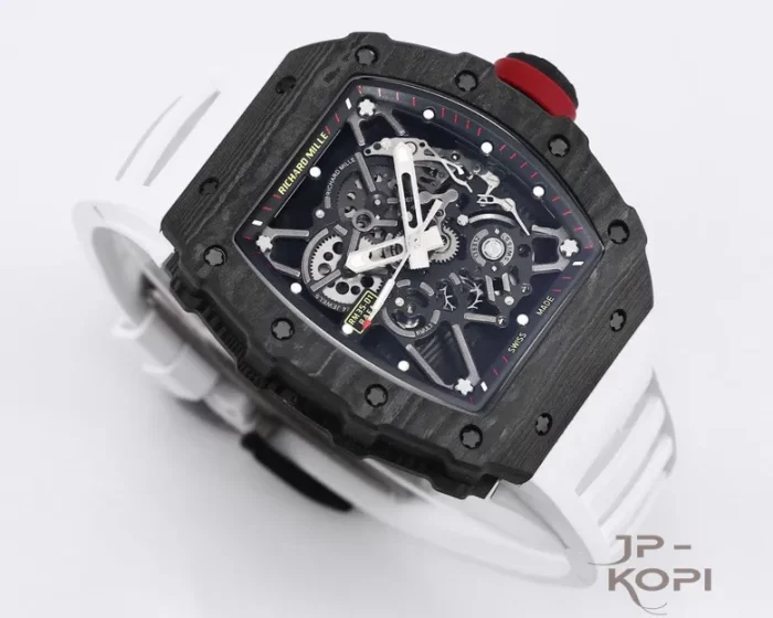 リシャール・ミル RM35-01｜カーボン×スケルトン×ホワイトラバーベルト【NEW工場製】 - 画像 (2)