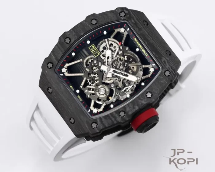 リシャール・ミル RM35-01｜カーボン×スケルトン×ホワイトラバーベルト【NEW工場製】 - 画像 (3)