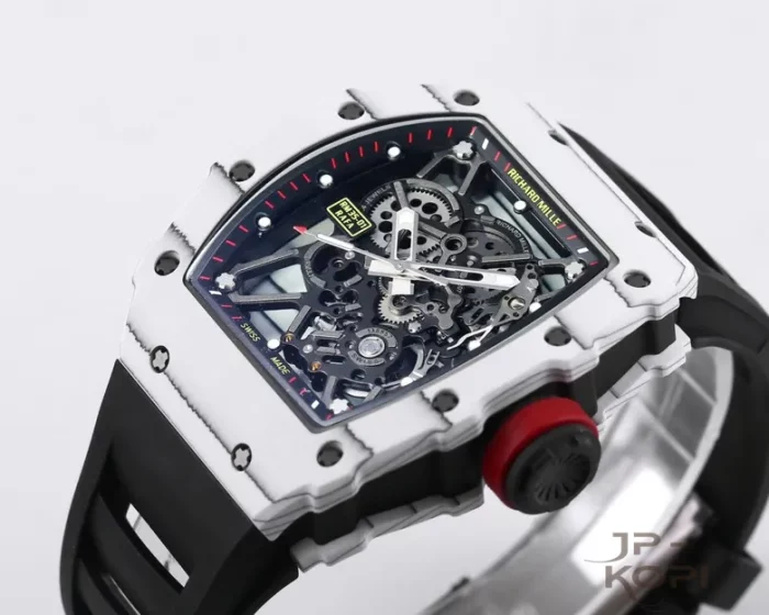 リシャール・ミル RM35-01｜ホワイトカーボン×スケルトン×ブラックラバーベルト【NEW工場製】 - 画像 (3)