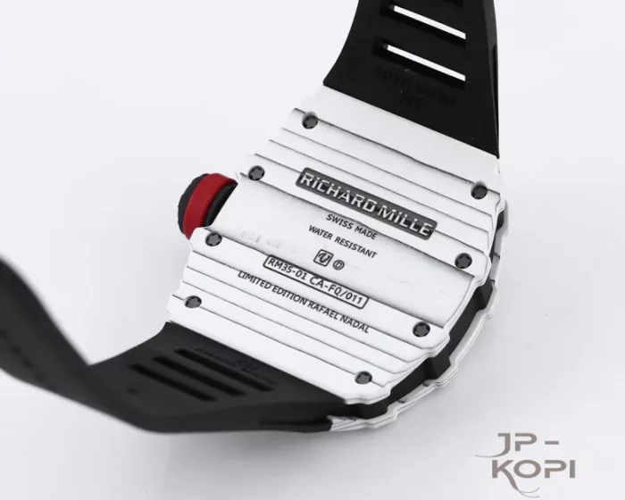 リシャール・ミル RM35-01｜ホワイトカーボン×スケルトン×ブラックラバーベルト【NEW工場製】 - 画像 (6)