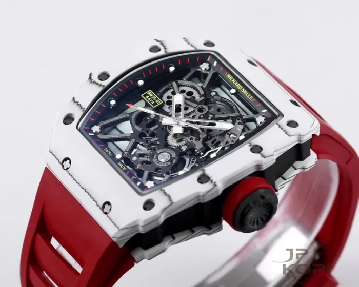 リシャール・ミル RM35-01｜ホワイトカーボン×スケルトン×レッドラバーベルト【NEW工場製】 - 画像 (8)