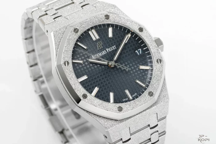 オーデマ・ピゲ ロイヤルオーク 15500｜メンズ ブルーダイヤル×フロステッドゴールド【APS工場製】 - 画像 (2)
