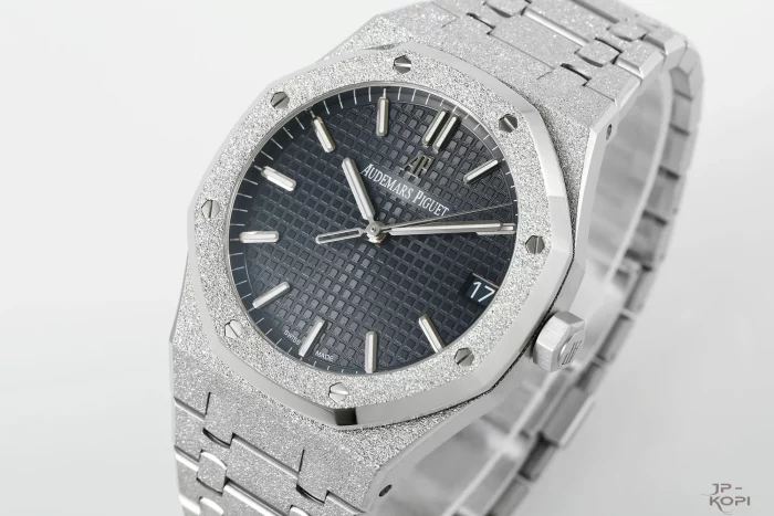 オーデマ・ピゲ ロイヤルオーク 15500｜メンズ ブルーダイヤル×フロステッドゴールド【APS工場製】 - 画像 (3)