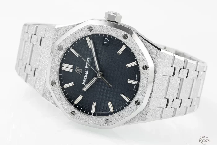 オーデマ・ピゲ ロイヤルオーク 15500｜メンズ ブルーダイヤル×フロステッドゴールド【APS工場製】 - 画像 (5)
