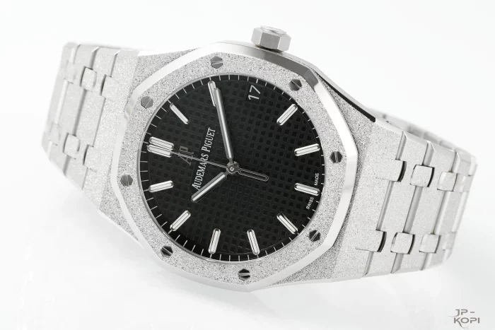 オーデマ・ピゲ ロイヤルオーク 15500｜メンズ ブラックダイヤル×フロステッドゴールド【APS工場製】 - 画像 (5)
