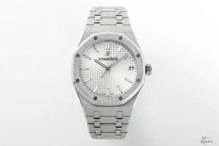 オーデマ・ピゲ ロイヤルオーク 15500｜メンズ シルバーダイヤル×フロステッドゴールド【APS工場製】