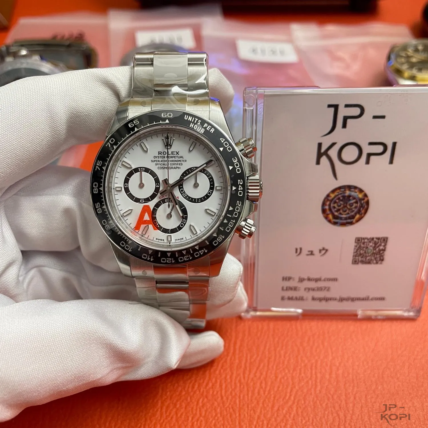 ロレックス デイトナ 126500LN|ホワイトダイアル 正式版 Cal.4131 / 青春版 Cal.4801 選択可【VS工場製】 - 画像 (2)