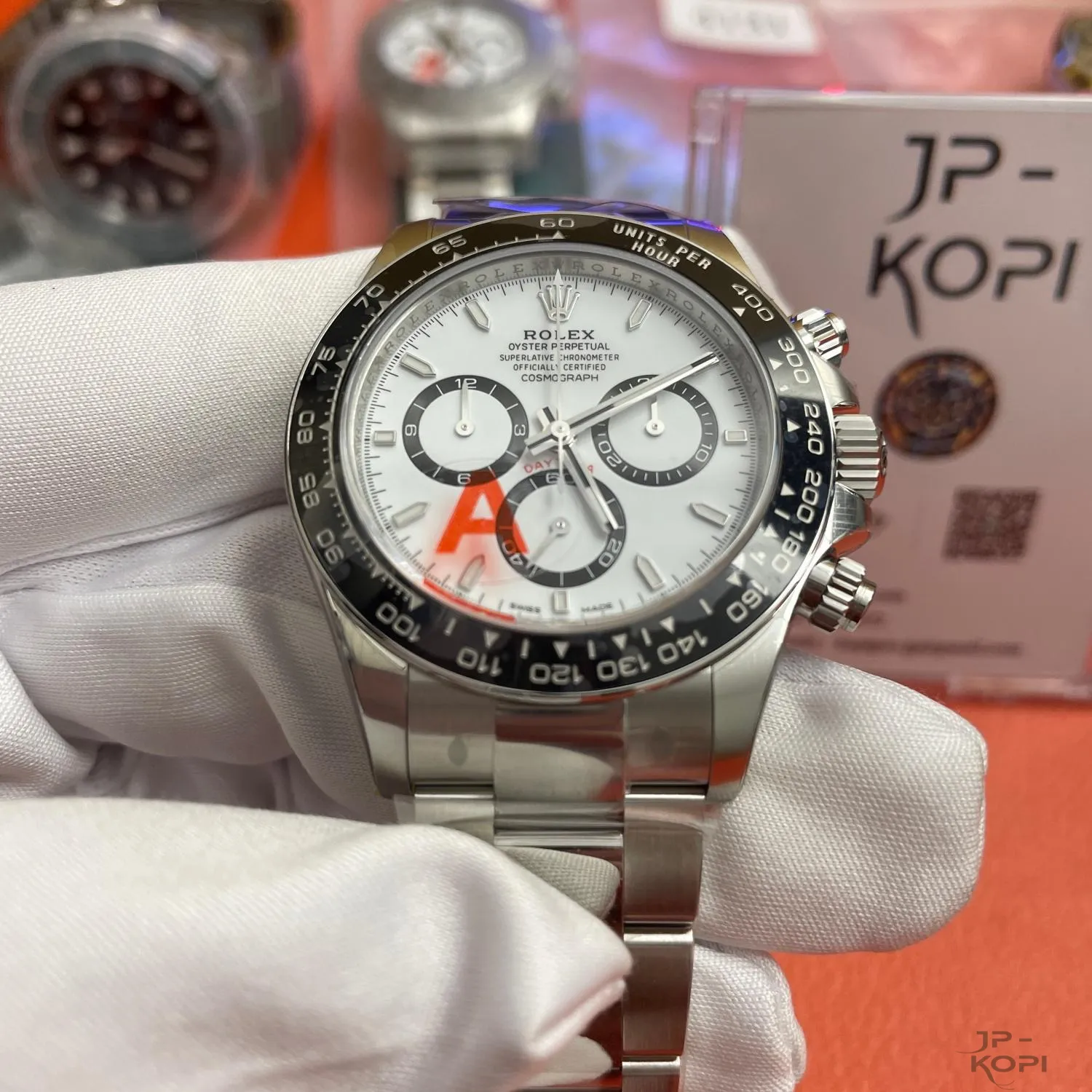 ロレックス デイトナ 126500LN|ホワイトダイアル 正式版 Cal.4131 / 青春版 Cal.4801 選択可【VS工場製】 - 画像 (3)