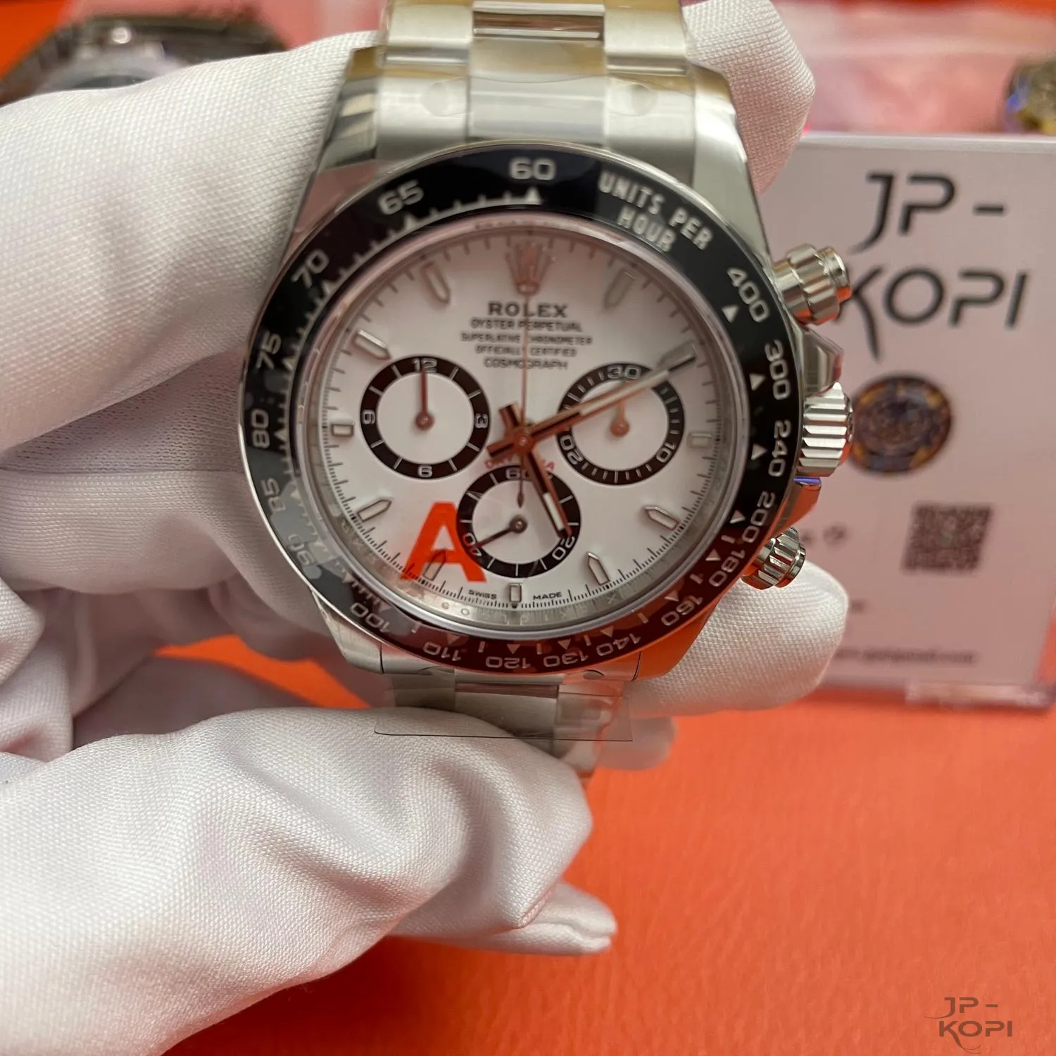 ロレックス デイトナ 126500LN|ホワイトダイアル 正式版 Cal.4131 / 青春版 Cal.4801 選択可【VS工場製】 - 画像 (4)