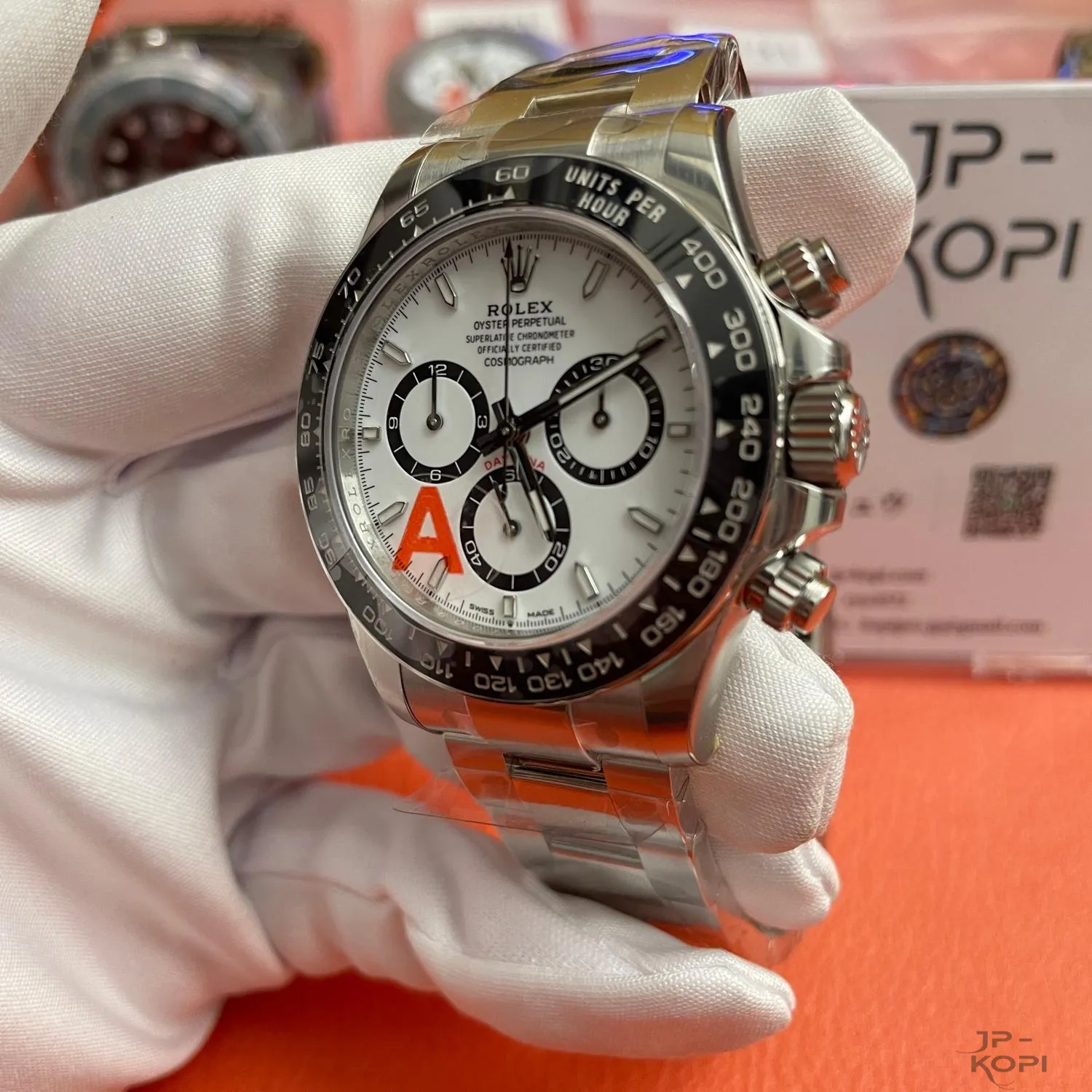 ロレックス デイトナ 126500LN|ホワイトダイアル 正式版 Cal.4131 / 青春版 Cal.4801 選択可【VS工場製】 - 画像 (5)