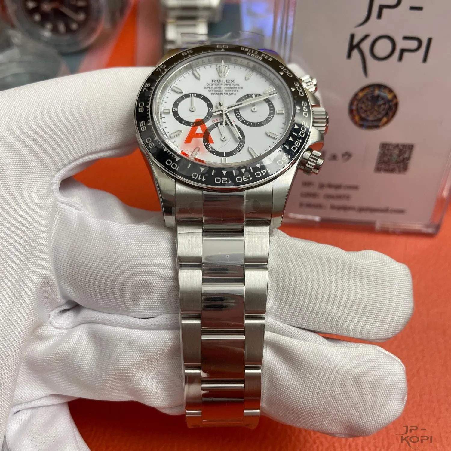 ロレックス デイトナ 126500LN|ホワイトダイアル 正式版 Cal.4131 / 青春版 Cal.4801 選択可【VS工場製】 - 画像 (8)