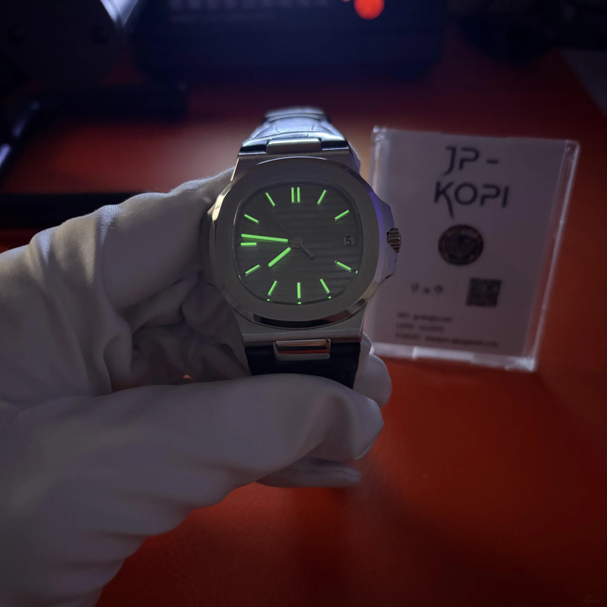 パテック・フィリップ ノーチラス 5711/1G-001|SW製代用グレー文字盤 ステンレス 40mm【BBF工場製】 - 画像 (12)