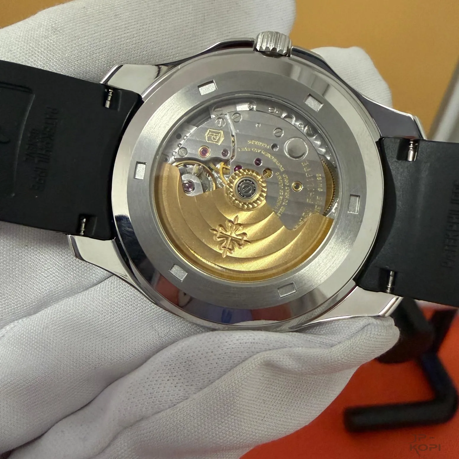 パテック・フィリップ アクアノート エクストララージ 5167A-001|ブラック 40mm ラバーストラップ【BBF工場製】 - 画像 (7)