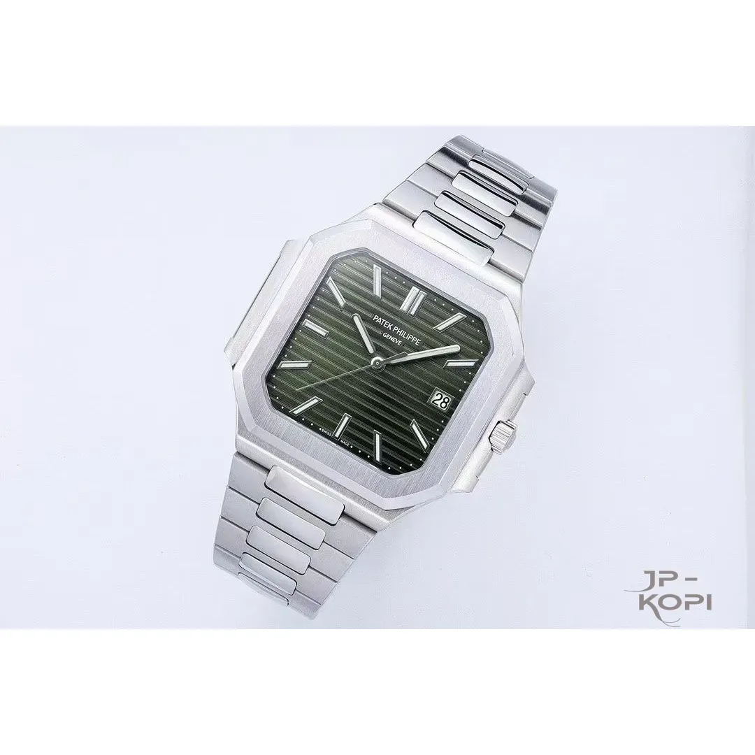 パテック・フィリップ ノーチラス 5821/1A-001|メンズ グリーン文字盤×ステンレスブレス 【PPF工場製】 - 画像 (10)