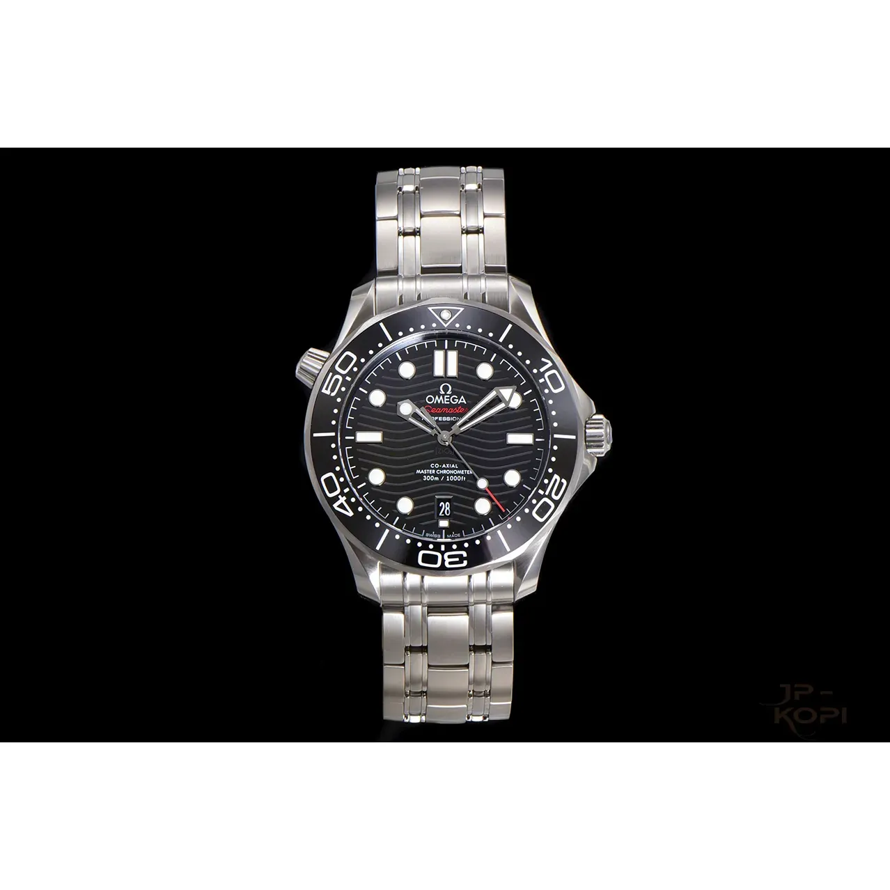 オメガ シーマスター 300|メンズ ブラック文字盤×ステンレスブレス 丹東Cal.8800 V4【VS工場製】