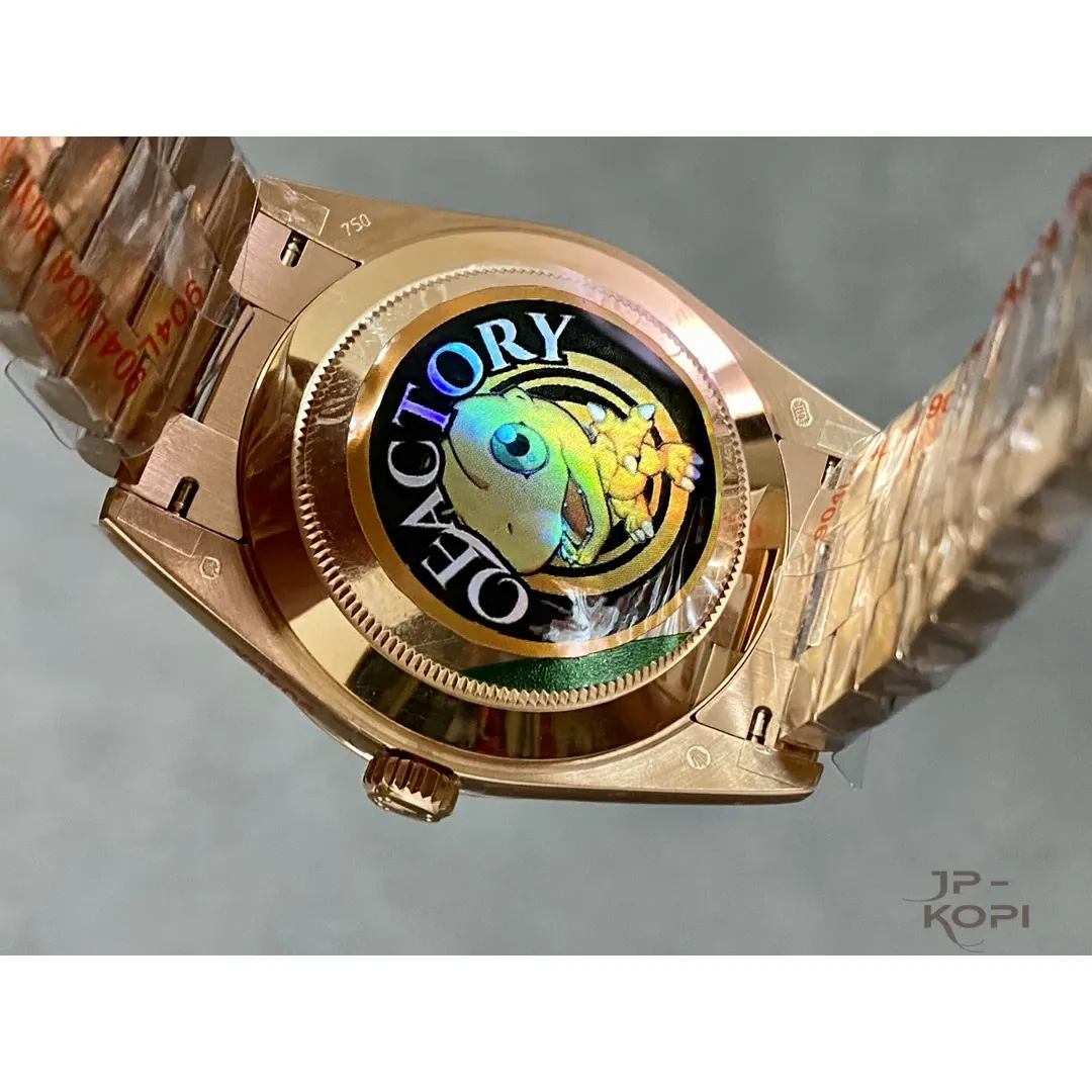 ロレックス デイデイト 228235|アイゼンキーゼル×ダイヤモンド文字盤×ローズゴールド×加重版 40【QF工場製】 - 画像 (8)