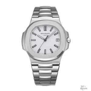 パテック・フィリップ ノーチラス 5711/1A-011|SW製代用ホワイト文字盤 ステンレス 40mm【BBF工場製】