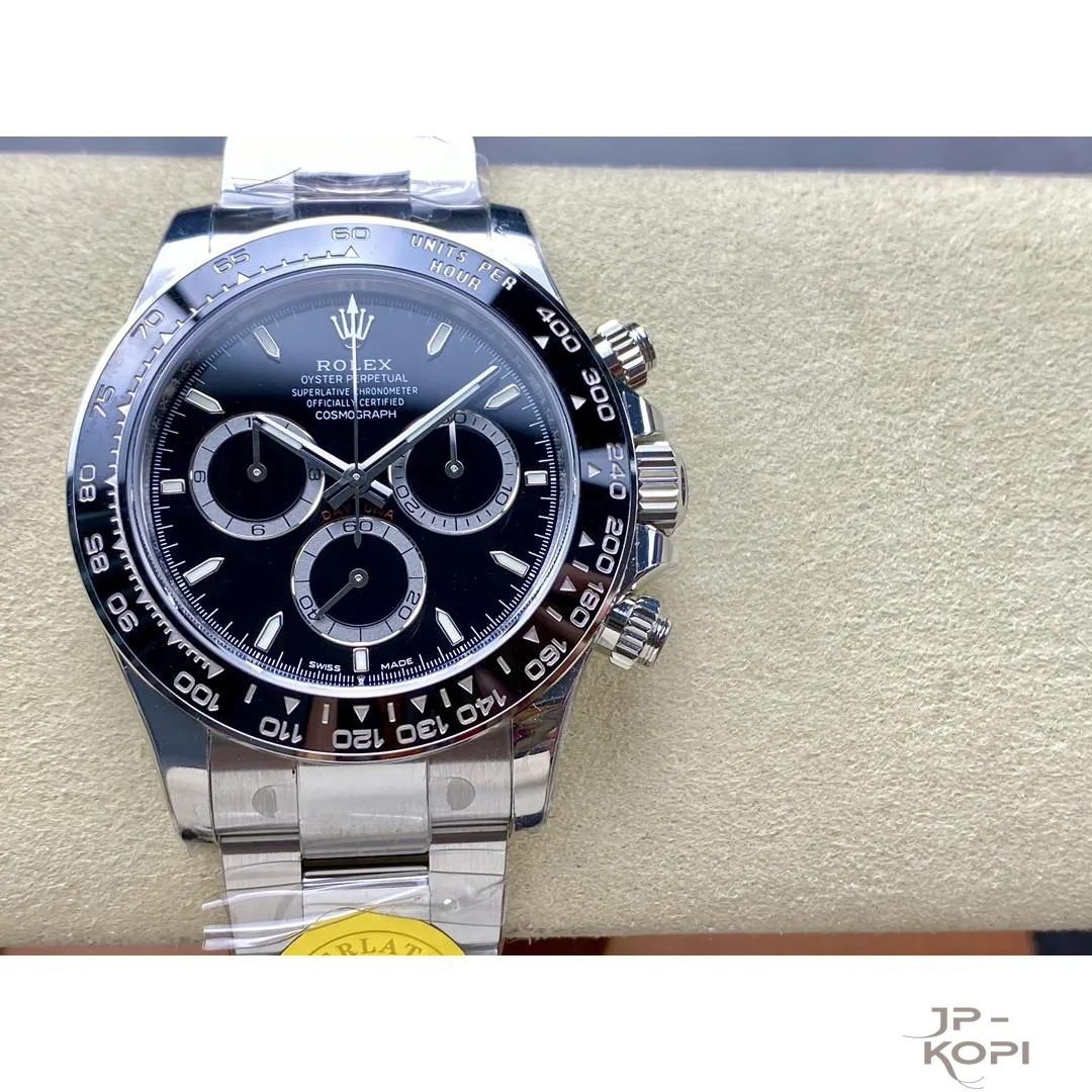 ロレックス デイトナ 126500LN|ブラックダイアル 正式版 Cal.4131 / 青春版 Cal.4801 選択可【VS工場製】